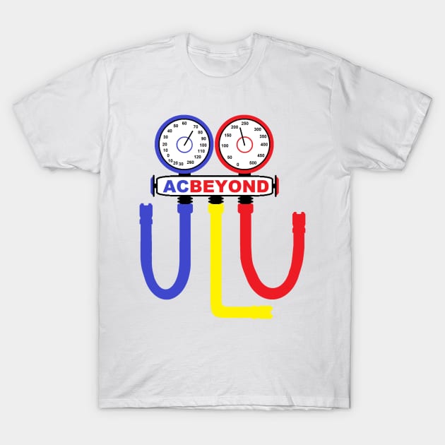 HVAC Gauges T-Shirt by ACBEYOND